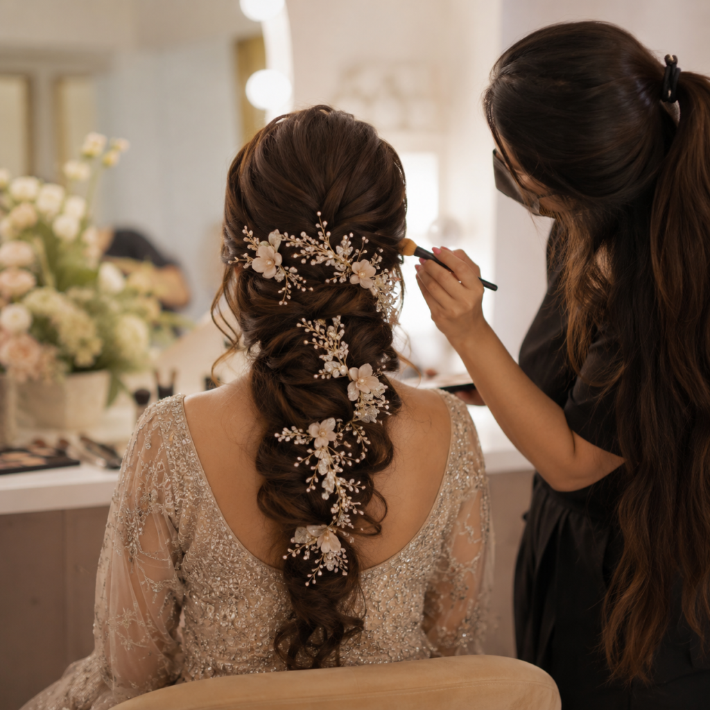 Bridal Hair and Makeup Artist in Delhi