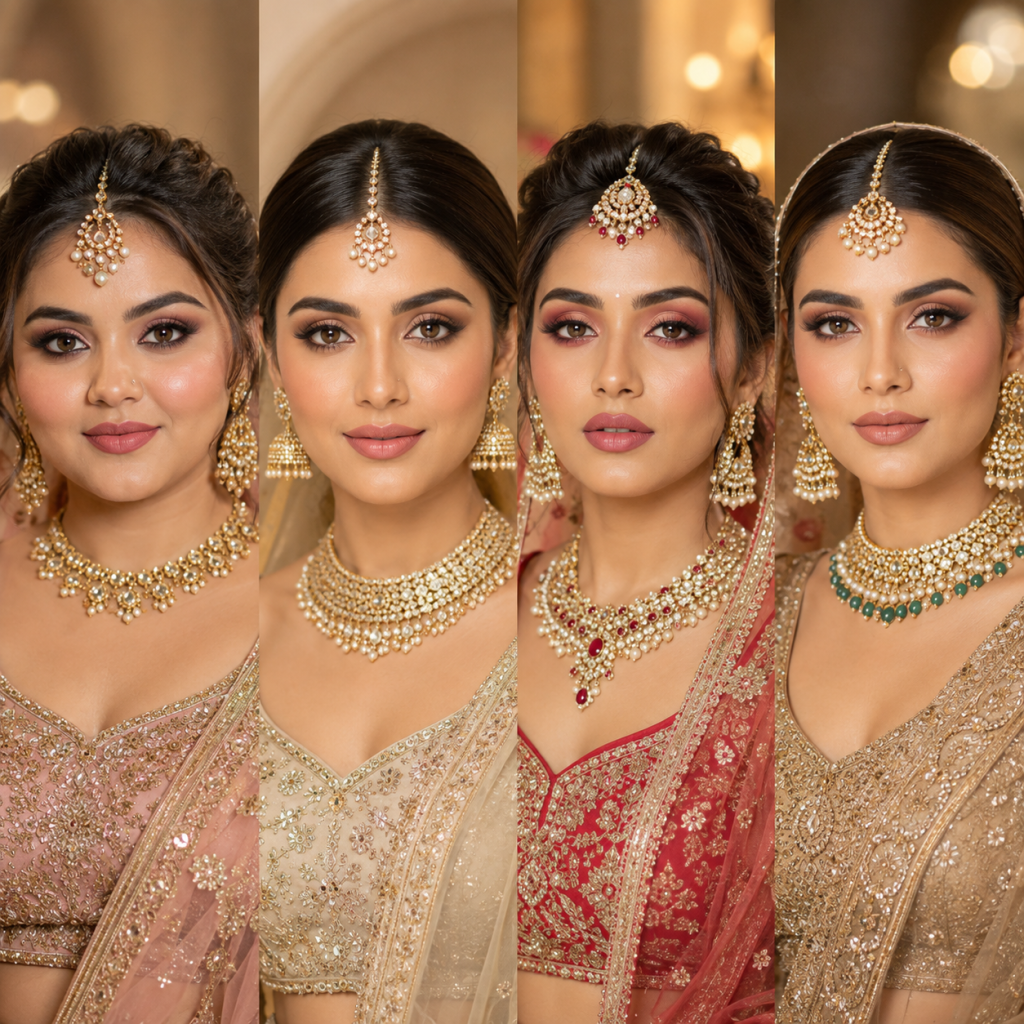 HD Bridal Makeup Look for Different Face Shapes: What Suits You Best?